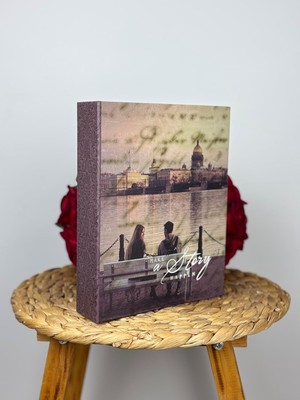 Kazan Hobi Rabsev Fotoğraf Albümü 10X15CM 200 Fotoğraf Kapasiteli Renkli Aşk Desenli Anı Albümü