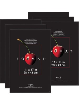 Kazan Hobi Mcs 11, 43 cm Format Çerçeve, Siyah, Plastik, Siyah, 28.447999999999997 x 1.524 x 43.687999999999995 cm