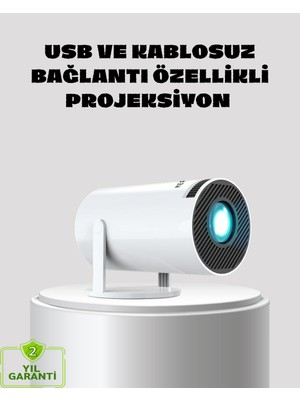 Renas Store Kablosuz Bağlantılı Full Hd Ev Sinema Projeksiyonu 160 Ansı Lümen - Lisinya