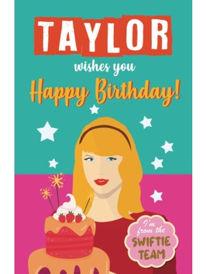 Kazan Hobi Publishdrive Taylor Wishes You Happy Birthday: Taylor Swift Birthday Gift. A Taylor Swift Book For The Swiftie In Your Life. Taylor Swift Gift