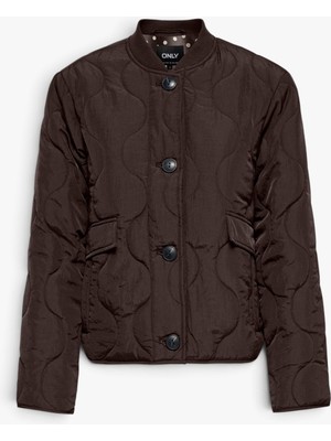 Only Onlsalsa Quılted Jacket cc Otw Kadın Kahverengi  - 15373694