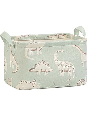 Kazan Hobi Ocean Home Textile Çocuk Odası Dinozor Sepet 30 x 21 x 18 cm