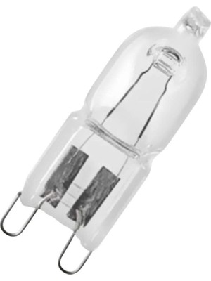 Kazan Hobi Osram Halogen-Backofenlampe, Special Oven, G9-Sockel, Dimmbar, 40 Watt, Warmweiß - 2700K, Für Über 200 Grad Einsetzbar