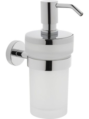 Kazan Hobi Vitra Base 200 A44107 Sıvı Sabunluk, Krom