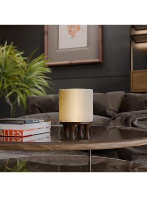 Kazan Hobi Deco Fabrıca Modern Mocha Formlu Masa Lambası – Minimalist Dekoratif Abajur | Kahve Köşesi ve Mutfak Için Sıcak Aydınlatma