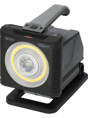 Kazan Hobi Brennenstuhl Profesyonel Serisi Multi Battery 20 Watt 18 Volt Tüm Bataryalarla Uyumlu IP54 Lisanslı 1140+2160 Lümen Işık Gücüne Sahip LED Projektör