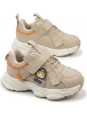 Vicco Filika Bej Anatomik Rahat Sneaker Erkek Çocuk Ayakkabı 346.B26K.128