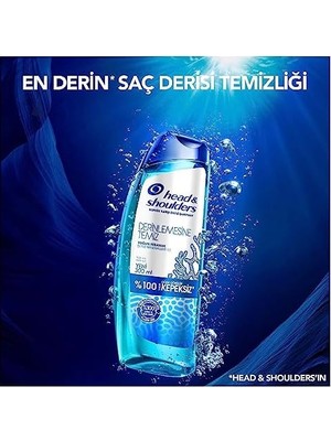& Shoulders Derinlemesine Temizlik Şampuan Yoğun Ferahlık Deniz Mineralleri 300 ml