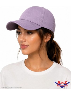 Axe Sportswear Arkası Ayarlanabilir Cırt Cırtlı Kasketli Beyzbol Spor Günlük Basic Kep Şapka