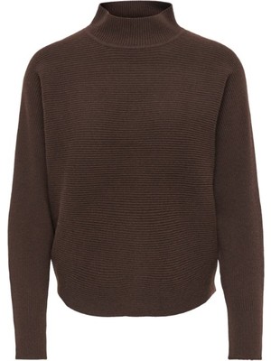 Only Jdy Kadın Jdyprime Life L/s Kahverengi Kazak - 15351898