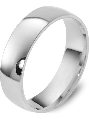 Harem Altın 6 mm Oval Klasik Alyans KLA18