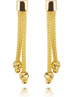 Harem Altın Kalze Model Altın Küpe HSM10049