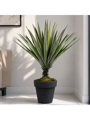 Dekorsende Yapay Yucca Ağaç Açık Yeşil 95 cm