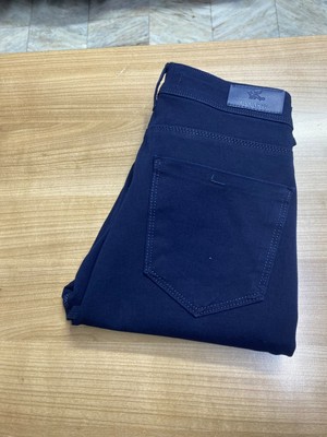 La Carte En Boy Likralı Lacivert Tayt Kot Pantolon 27-33