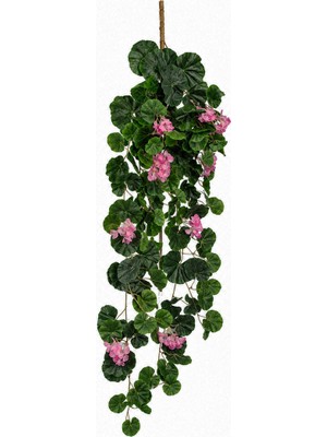 Dekorsende Yapay Sardunya Sarmaşık Sarkıt Pembe 105 cm