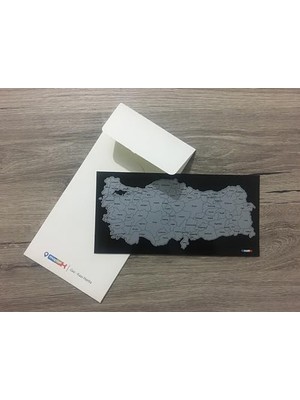 Gez - Kazı Türkiye Haritası (Magnet, 20X10 Cm)