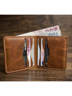 Parla Leather Elegand Hakiki Deri Cüzdan Kartlık  Minimal Erkek