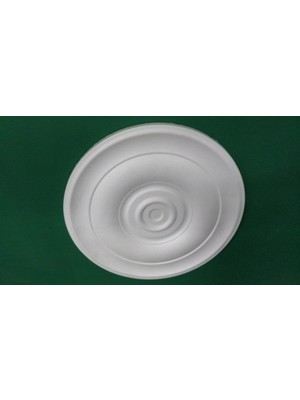 Dekor Göbek Kartonpiyer Stropiyer Tavan Lamba Göbeği -Düz 48 cm (48X48X3)