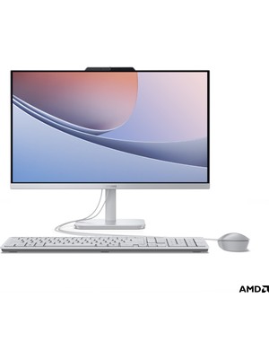 Lenovo A105 AMD Ryzen 3 30 8GB 512GB SSD Windows 11 Home 23.8" FHD All In One F0JS000MTR