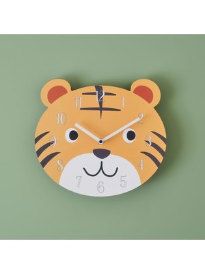 Bella Maison Tiger Çocuk Saati Turuncu (26X28 Cm)