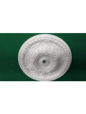 Pakpiyer Dekor Göbek Kartonpiyer Stropiyer Tavan Lamba Göbeği - Motif 50 cm (40X40X5)