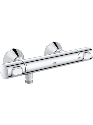 Precision Flow Termostatik Duş Bataryası, Su Tasarruflu, Krom, 34840000