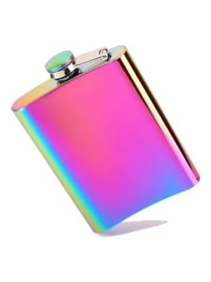 Çelik Multicolor 8 Oz 240 ml Içki Matarası PY77ML