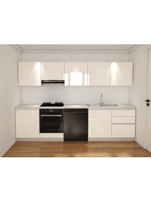 MasifMarket 300 cm Tezgahsız Hazır Mutfak