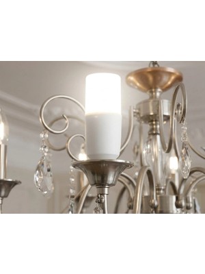 Eco Lounge 1 Adet Noas YL96 0701 P Pil LED Ampul  8W 6500K Beyaz Işık E14 Duy