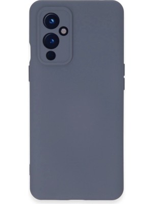 The Gencoo One Plus 9 Kılıf Nano Içi Kadife Silikon - Gri