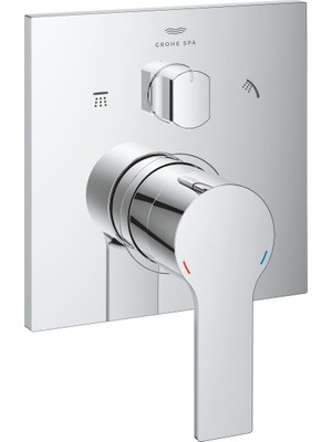 Hansgrohe Grohe Allure Ankastre Banyo Duş Bataryası 3 Çıkışlı Divertörlü Krom – 29176001