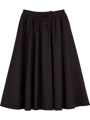 Fabrika Kahverengi Kadın Etek F6WL-ETK0064