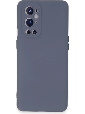 The Gencoo One Plus 9 Pro Kılıf Nano Içi Kadife Silikon - Gri