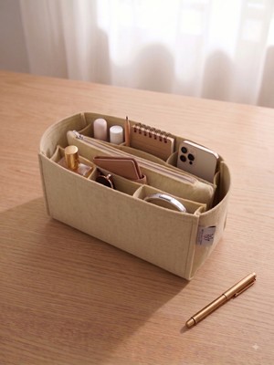 Marjinal W Club Altı Bolmelı Clutch Cantalı Organızer  Bej Renk 28 x 15 x 12 Olculudur ( Uzunluk x Yukseklık x Genıslık =