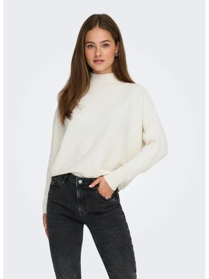 Only Jdy Kadın Jdyprime Life L/s Krem KAZAK-15351898
