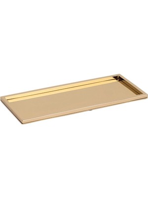 Tezgah Üstü Tepsi Gold Renk 12X131X301 mm Gold Tek Ebat BA2037 037 Gl