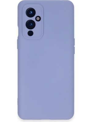 The Gencoo One Plus 9 Kılıf Nano Içi Kadife Silikon - Lila
