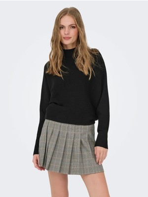 Only Jdy Kadın Jdyprime Life L/s Siyah Kazak - 15351898