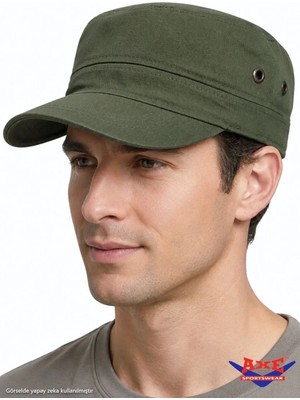 Axe Sportswear Yazlık Arkası Cırtlı Ayarlanabilir Castro Cap Kep Avcı Model Şapka