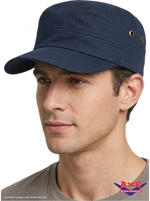 Axe Sportswear Yazlık Arkası Cırtlı Ayarlanabilir Castro Cap Kep Avcı Model Şapka