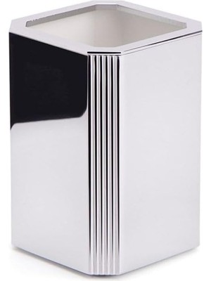 Üstü Diş Fırçalığı Krom Renk 102X70X70 mm Krom Tek Ebat BA2011 007 Cr