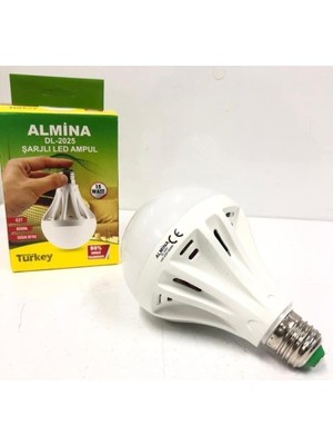 Belirtilmemiş Almina 15 Watt Şarjlı Ampul