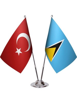 Asyabayrak, Saint Lucia Ikili Masa Bayrağı, SAİNTLUCİA2LİMASA
