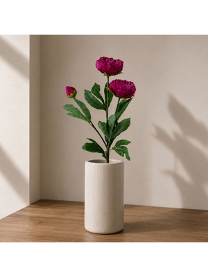 Dekorsende Yapay Şakayık Demet Mürdüm 80 cm