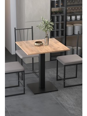 Klas 70/70 Çam Kare Mutfak Masası,yemek Masası. Bistro Masa 1691