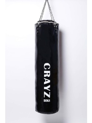 Crayz 150X40 cm Içi Boş Boks Kum Torbası + Tavan Askı Aparatı