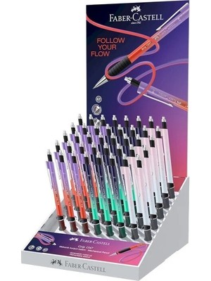 Faber-Castell Versatil Kalem Grip 1347 Flow Ed. 0.7 Mm (40 Lı Paket) 5084000042000