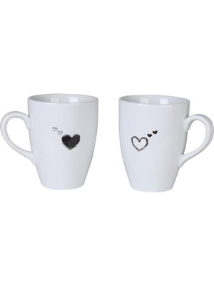 Kütahya Porselen Pretty 2 Parça Mug Bardak