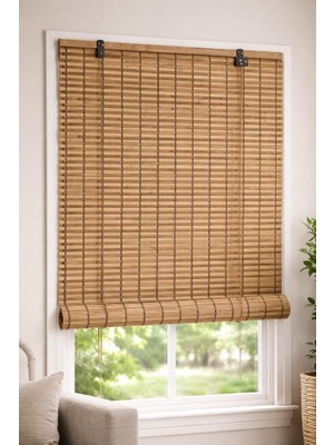 Navagrey Bambu Stor Perde Bej (150 * 180)