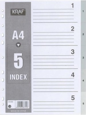 Kraf Separatör 1005 1-5 Rakam